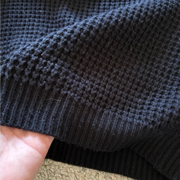 Forever 21 Navy Waffle Knit Sweater - Picture 4 of 4